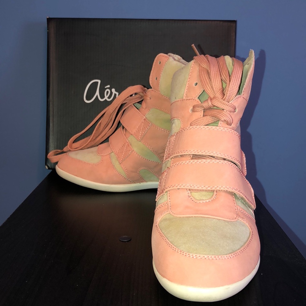 Heeled Tennis Shoes